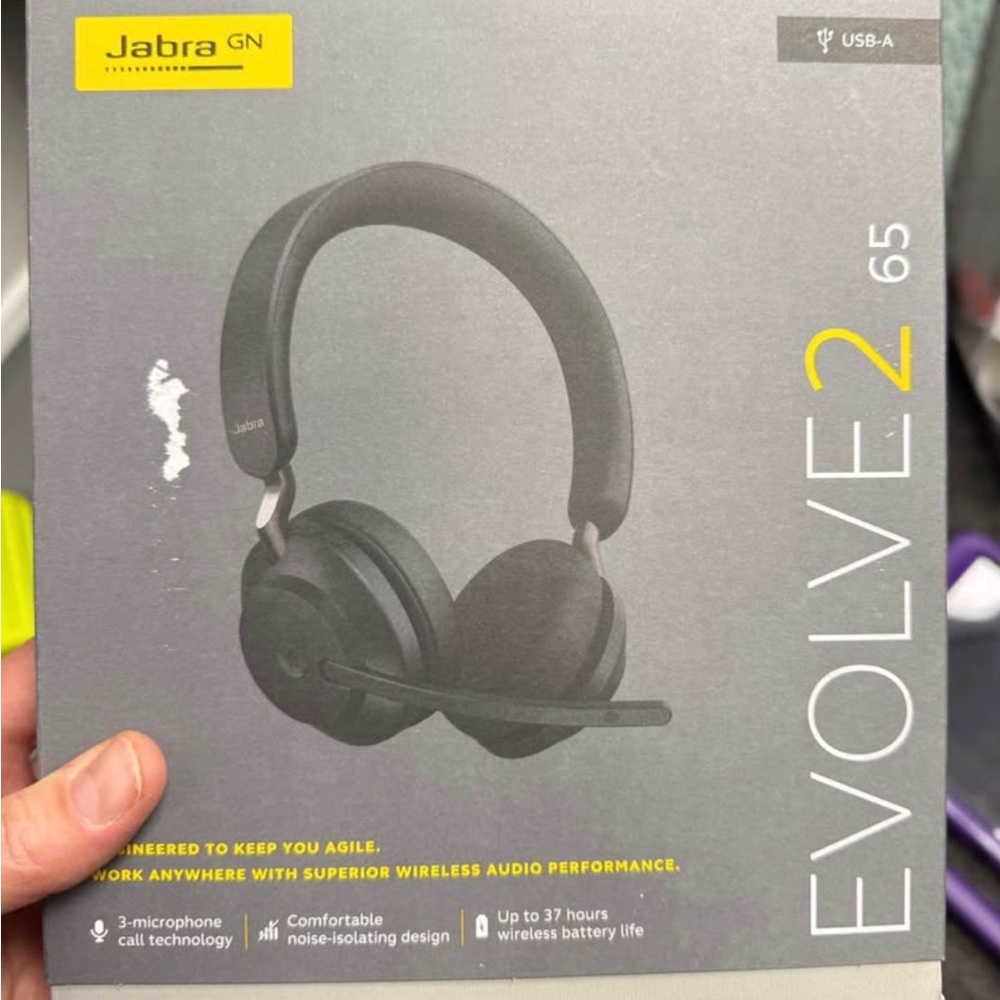 Jabra Evolve 2 65 wireless headset - Picture 2 of 2